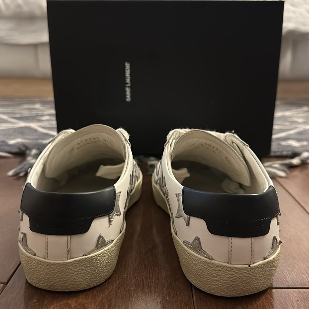 YSL  Court Metallic Star sneakers - Picture 7 of 11